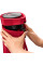 Термос Tefal Ponza Pump, 1.9л, пластик, скло, червоний