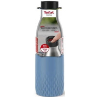 Термобутылка Tefal Bludrop soft touch, 500мл, нержавеющая сталь, синий