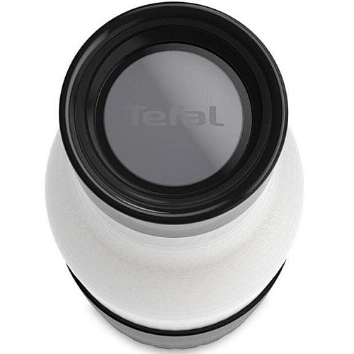 Термопляшка Tefal Bludrop soft touch, 500мл, нержавіюча сталь, графітовий