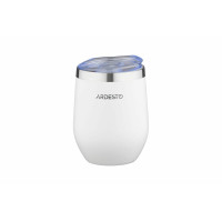 Термокухоль ARDESTO Compact Mug, 350мл, нержавіюча сталь, білий
