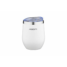 Термокухоль ARDESTO Compact Mug, 350мл, нержавіюча сталь, білий