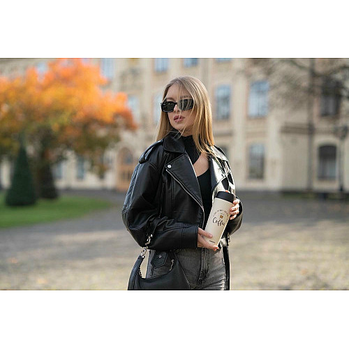 Термокухоль ARDESTO Coffee Time, 450мл, нержавіюча сталь, бежевий