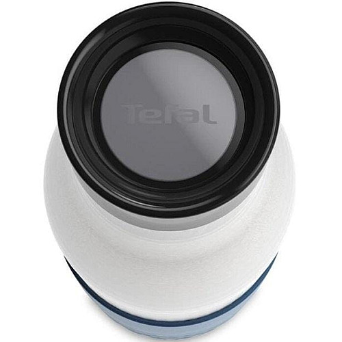 Термобутылка Tefal Bludrop soft touch, 500мл, нержавеющая сталь, синий