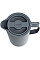 Термоглечик Tefal Motiva, 1л, пластик, скло, сірий-темний