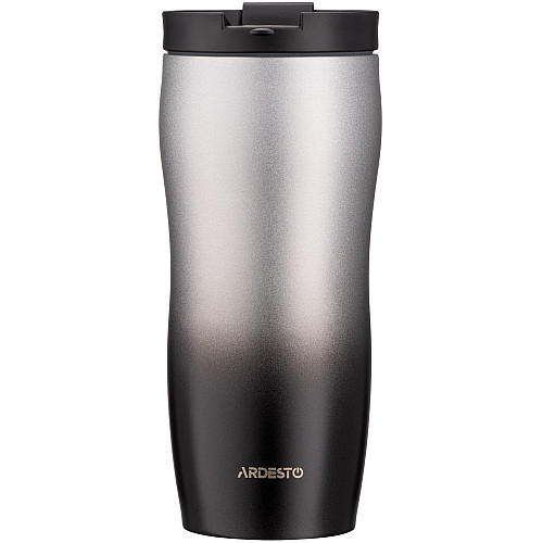 Термокухоль ARDESTO Metallic, 450мл, нержавіюча сталь, чорний