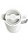 Термоглечик Tefal Motiva, 1л, пластик, скло, білий