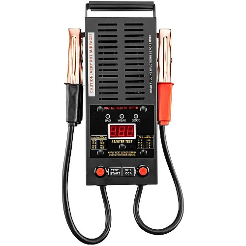 Тестер акумулятора Neo Tools, 12В 125А, LCD дисплей