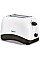 Тостер Tefal Delfini 850Вт, пластик, біло-чорний