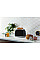 Тостер Russell Hobbs Honeycomb 850Вт, широкі слоти, пластик, чорний