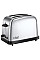 Тостер Russell Hobbs Chester 1600Вт, піддон для крихт, підігрів, метал