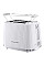 Тостер  Russell Hobbs Eden 800Вт, пластик, підігрів,разморозка, білий