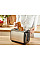 Тостер Tefal Subito 1100Вт, размораживание, щипцы, нерж. сталь, черный