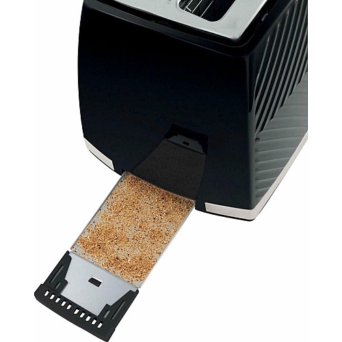 Тостер Russell Hobbs GrooWe 2 Slice 850Вт, подогрев, размораживание, пластик, черный