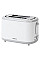 Тостер ARDESTO White stripes T-F17WG 930Вт, пластик, білий+сірий