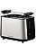 Тостер  Russell Hobbs Heaton, нержав., підігрів,разморозка, чорний+нерж