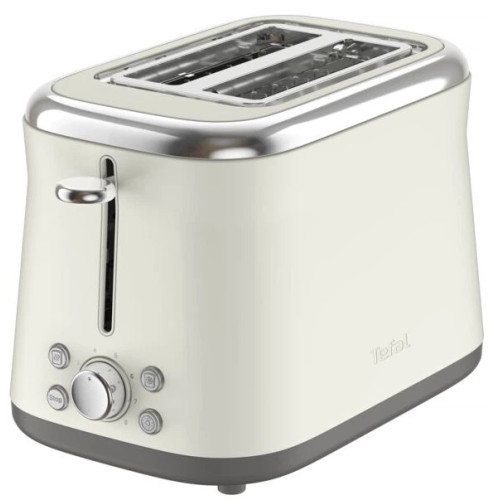 Тостер Tefal Collection 850Вт, розморожування, пластик, бежевий