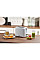 Тостер Gorenje, 850Вт, функц. размораживание, автоотключение, пластик, белый