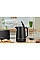 Тостер ARDESTO Timeless Elegance, 800Вт, пластик, 2 слоти, чорний