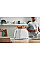 Тостер Russell Hobbs Honeycomb 850Вт, широкі слоти, пластик, білий