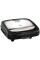 Сендвічмейкер Tefal Croc Time 700Вт, 1 пластина-гриль, корпус-пластик, чорно-сріблястий
