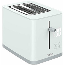 Тостер Tefal Sense 850Вт, LED дисплей, метал/пластик, білий