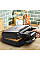 Мультимейкер Tefal UltraCompact 3in1 700Вт, тефлон, 3 пластини, корпус-метал, чорно-сірий