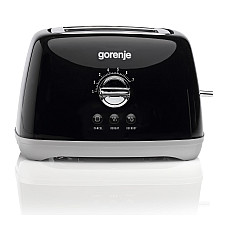 Тостер  Gorenje, 900Вт, пластик-метал, чорний
