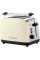 Тостер Russell Hobbs Colours Plus 1600Вт, підігрів, розморожування, метал., бежевий
