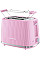Тостер  Russell Hobbs Eden 800Вт, пластик, підігрів,разморозка, малиновий