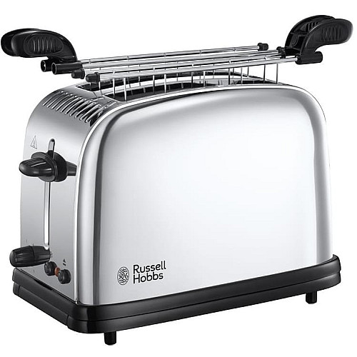 Тостер Russell Hobbs Chester 1200Вт, металл, серебристый