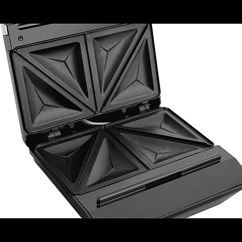 Сэндвичмейкер Russell Hobbs, 750Вт, 1 пластина-сэндвич, корпус-пластик, черный