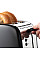 Тостер Russell Hobbs Colours Plus 1600Вт, підігрів, розморожування, метал., чорний