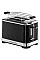 Тостер Russell Hobbs Structure, 1050Вт, пластик, чорний