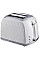 Тостер Russell Hobbs Honeycomb 850Вт, широкі слоти, пластик, білий