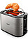Тостер Philips WiWa Collection 950Вт, металл/пластик, черный