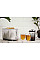 Тостер ARDESTO White stripes T-F17WG 930Вт, пластик, білий+сірий