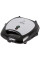 Мультимейкер Tefal Break time 700Вт, тефлон, 3 пластини, корпус-пластик, чорно-сріблястий