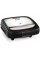 Сендвічмейкер Tefal Croc Time 700Вт, 1 пластина-гриль, корпус-пластик, чорно-сріблястий