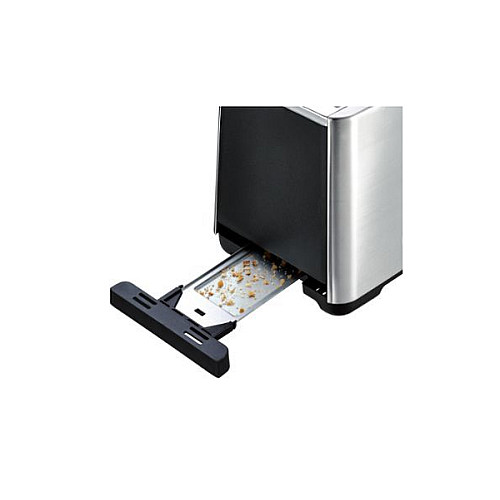 Тостер Tefal Cube 900Вт, метал/пластик, чорний