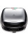 Мультимейкер Tefal Snack Time 3in1 700Вт, тефлон, 2 пластини, корпус-метал, чорно-сірий