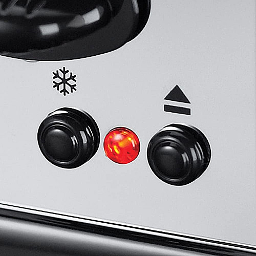 Тостер Russell Hobbs Classic 1100Вт, довгі слоти, метал, червоний