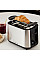 Тостер  Russell Hobbs Heaton, нержав., підігрів,разморозка, чорний+нерж