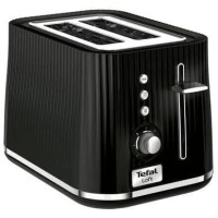 Тостер Tefal Loft 850Вт, размораживание, пластик, черный