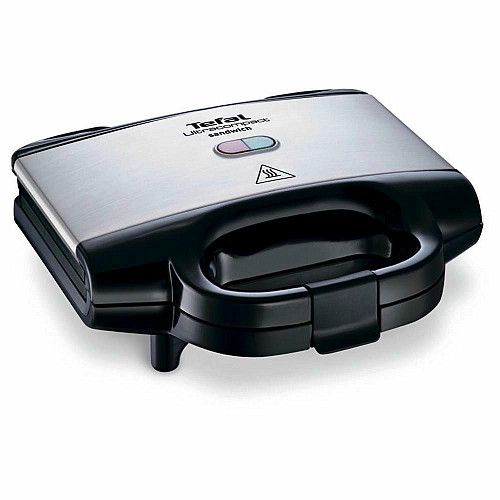 Сэндвичмейкер Tefal Ultracompact 700Вт, 1 пластина-сэндвич, корпус-нержав.сталь/пластик, черный