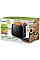 Тостер Philips Daily Collection 830Вт, кришка від пилу, пластик, чорний