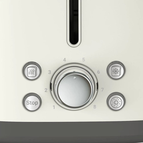 Тостер Tefal Collection 850Вт, розморожування, пластик, бежевий