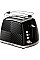 Тостер Russell Hobbs GrooWe 2 Slice 850Вт, подогрев, размораживание, пластик, черный