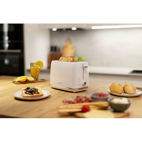 Тостер Gorenje, 850Вт, пластик/метал, білий
