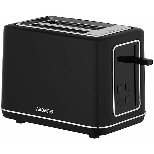 Тостер ARDESTO Elegance 800Вт, LED дисплей, пластик, черный