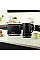 Тостер  Russell Hobbs Eden 800Вт, пластик, підігрів,разморозка, чорний